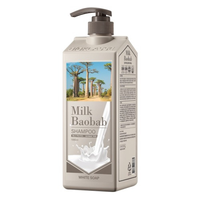 Milk Baobab Шампунь для волос Original Shampoo White Soap, 1000 мл