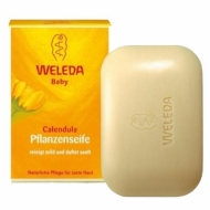 Weleda Растительное детское мыло с календулой, 100 г