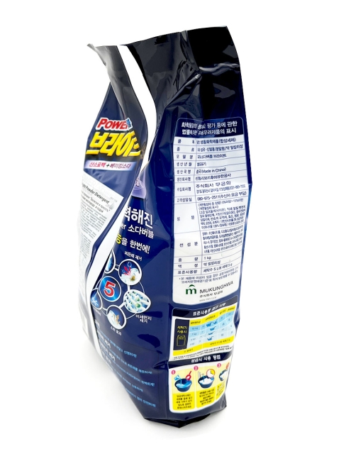 Mukunghwa Стиральный порошок с пузырьками кислорода и содой Белизна и яркость Bright Powder Detergent, 1000 г Mukunghwa Стиральный порошок с пузырьками кислорода и содой Белизна и яркость Bright Powder Detergent, 1000 г