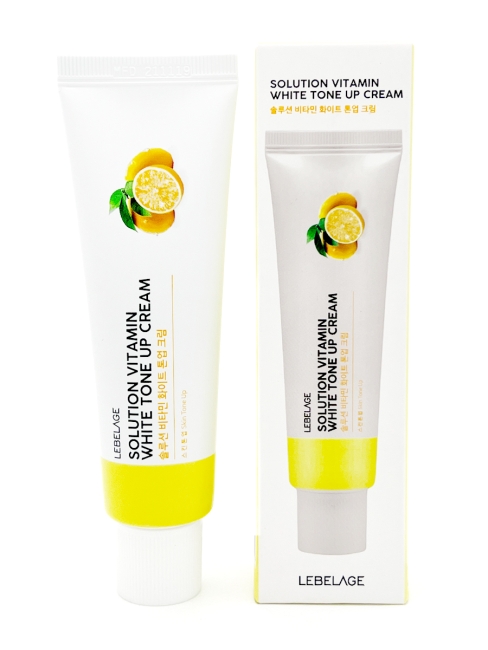 Lebelage Пептидный крем для лица с витаминным комплексом Solution Vitamin Tone Up Cream, 50 мл Lebelage Пептидный крем для лица с витаминным комплексом Solution Vitamin Tone Up Cream, 50 мл