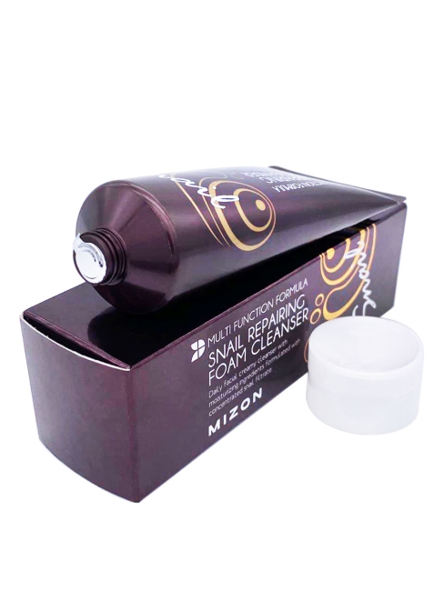 MIZON Пенка для умывания c муцином улитки Snail Repairing Foam Cleanser, 60 мл MIZON Пенка для умывания c муцином улитки Snail Repairing Foam Cleanser, 60 мл