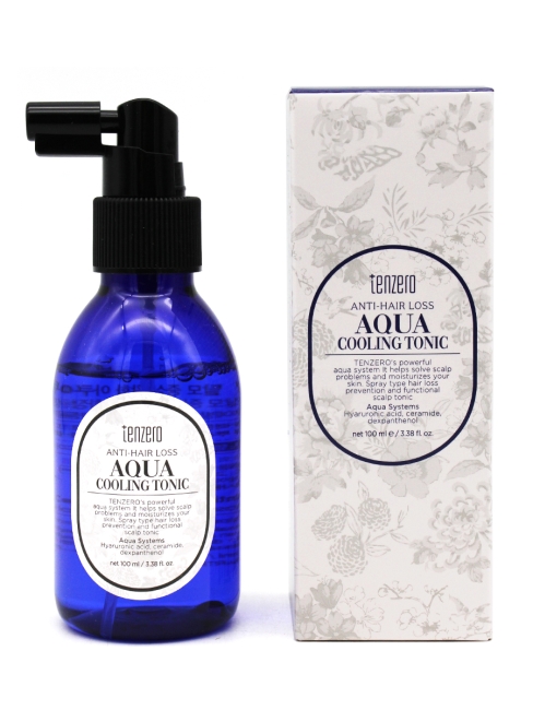 Tenzero Охлаждающий тоник для кожи головы с гиалуроновой кислотой Anti-hair Loss Aqua Cooling Tonic, 100 мл