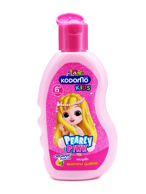 LION Шампунь детский для волос и тела с органическим оливковым маслом Kodomo Pearly Pink, 200 мл LION Шампунь детский для волос и тела с органическим оливковым маслом Kodomo Pearly Pink, 200 мл