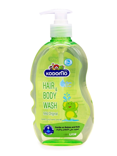 LION Детский гель для душа "От макушки до пяточек" Kodomo Hair & Body Wash, 400 мл LION Детский гель для душа "От макушки до пяточек" Kodomo Hair & Body Wash, 400 мл