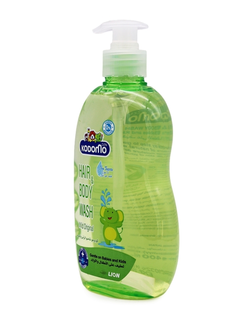 LION Детский гель для душа "От макушки до пяточек" Kodomo Hair & Body Wash, 400 мл LION Детский гель для душа "От макушки до пяточек" Kodomo Hair & Body Wash, 400 мл