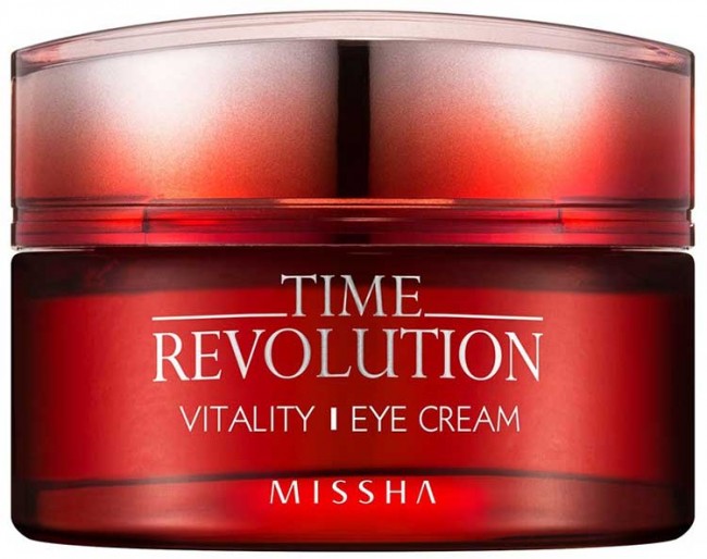 MISSHA Time Revolution Vitality Eye Cream Интенсивный антивозрастной крем для кожи вокруг глаз, 25 мл