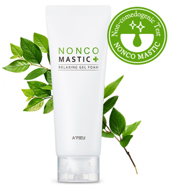 A'Pieu Nonco Mastic Relaxing Gel Foam Успокаивающая гелевая пенка для умывания, 150 мл