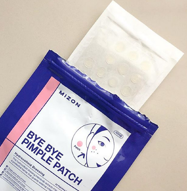 MIZON Bye Bye Pimple Patch Противовоспалительные локальные патчи, 24 шт