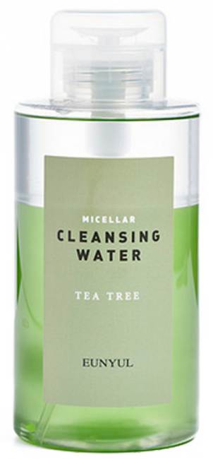EUNYUL Micellar Cleansing Water Tea Tree Мицеллярная двухфазная вода с чайным деревом, 500 мл EUNYUL Micellar Cleansing Water Tea Tree Мицеллярная двухфазная вода с чайным деревом, 500 мл