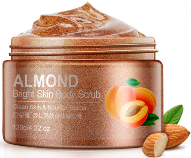 Bioaqua Almond Body Scrub Скраб для Тела с Миндалём, 120 г Bioaqua Almond Body Scrub Скраб для Тела с Миндалём, 120 г