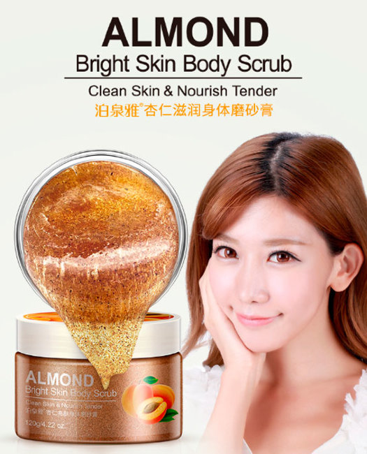 Bioaqua Almond Body Scrub Скраб для Тела с Миндалём, 120 г Bioaqua Almond Body Scrub Скраб для Тела с Миндалём, 120 г