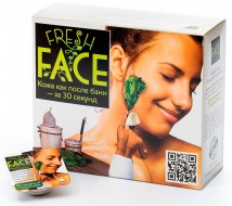 БиоБьюти Скраб для глубокой очистки кожи Fresh Face для нормальной и жирной кожи, 72 г