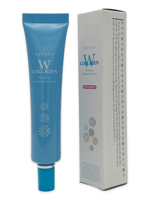 Enough Крем для глаз осветляющий W Collagen Whitening Premium Eye Cream, 30 мл