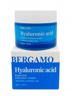 Bergamo Крем для лица с гиалуроновой кислотой интенсивный Hyaluronic Acid Essential Intensive, 50 мл