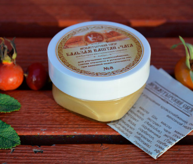 Kleona Бальзам № 8 Каштан и Чага, 50 мл