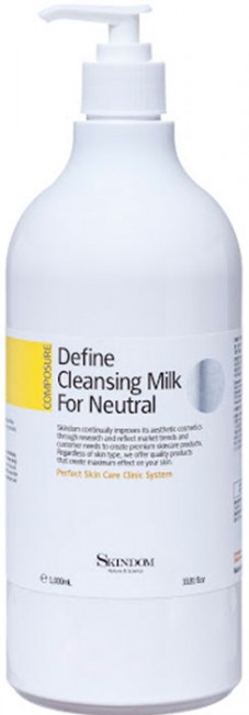 Skindom Молочко очищающее для нормальной кожи Define Cleansing Milk For Neutral, 1000 мл
