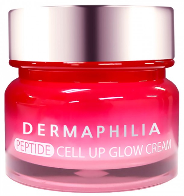 Dermaphilia Peptide Cell-Up Glow Cream Антивозрастной крем-гель с элитными пептидами, 50 мл