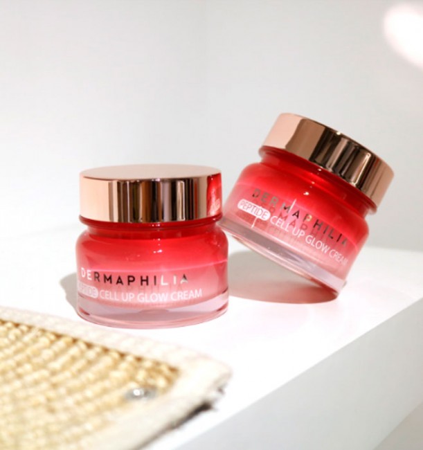 Dermaphilia Peptide Cell-Up Glow Cream Антивозрастной крем-гель с элитными пептидами, 50 мл