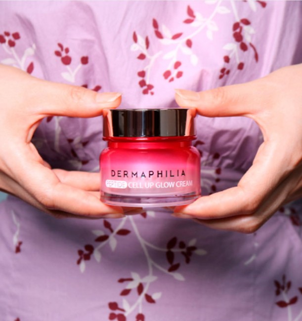 Dermaphilia Peptide Cell-Up Glow Cream Антивозрастной крем-гель с элитными пептидами, 50 мл