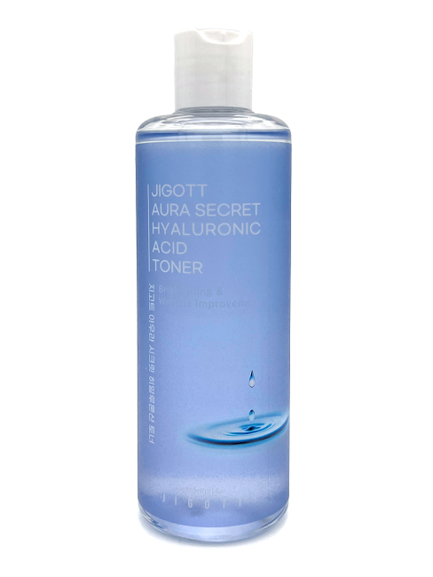 Jigott Тонер для лица с гиалуроновой кислотой антивозрастной Aura Secret Hyaluronic Acid Toner, 300 мл Jigott Тонер для лица с гиалуроновой кислотой антивозрастной Aura Secret Hyaluronic Acid Toner, 300 мл