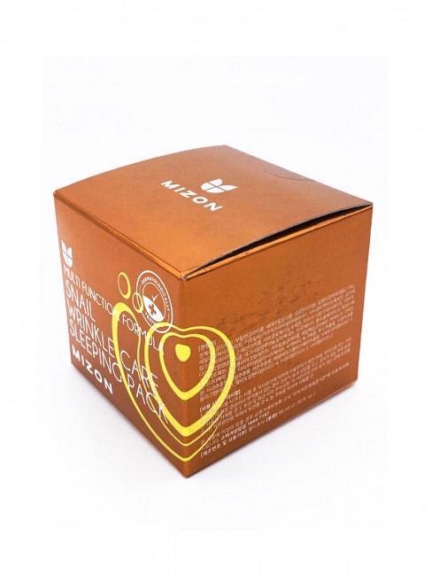 MIZON Ночная маска c экстрактом улитки 2,5%, Snail Wrinkle Care Sleeping Pack, 80 мл