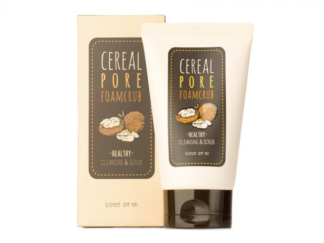 Some By Mi Пенка-скраб с эффектом отбеливания с экстрактами зерновых культур Cereal Pore Foamcrub, 100 мл Some By Mi Пенка-скраб с эффектом отбеливания с экстрактами зерновых культур Cereal Pore Foamcrub, 100 мл