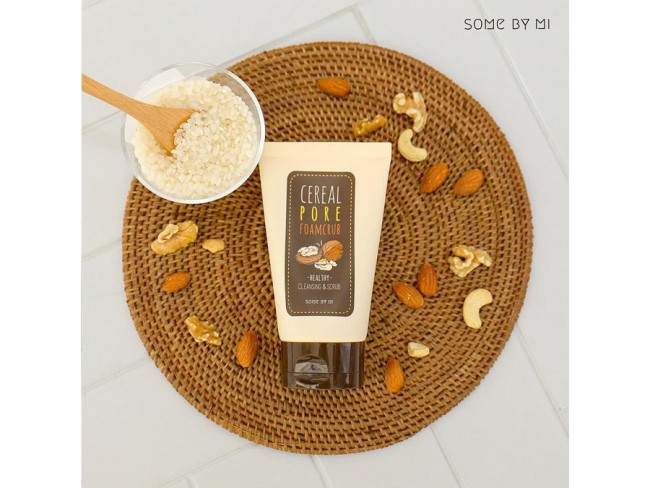 Some By Mi Пенка-скраб с эффектом отбеливания с экстрактами зерновых культур Cereal Pore Foamcrub, 100 мл Some By Mi Пенка-скраб с эффектом отбеливания с экстрактами зерновых культур Cereal Pore Foamcrub, 100 мл