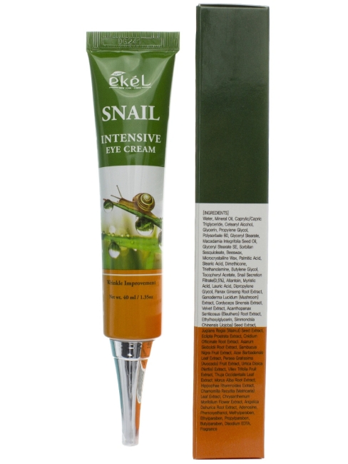 EKEL Крем для глаз с муцином улитки Eye Cream Snail, 40 мл EKEL Крем для глаз с муцином улитки Eye Cream Snail, 40 мл