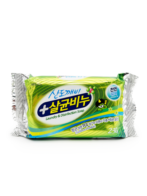 Sandokkaebi Хозяйственное мыло с антибактериальным эффектом Laundry & Desinfection Soap, 230 г Sandokkaebi Хозяйственное мыло с антибактериальным эффектом Laundry & Desinfection Soap, 230 г