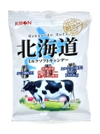 RIBON Карамель мягкая молочная Hokkaido Milk Soft Candy, 110 г