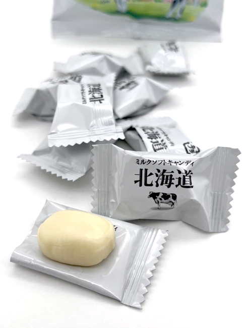 RIBON Карамель мягкая молочная Hokkaido Milk Soft Candy, 110 г