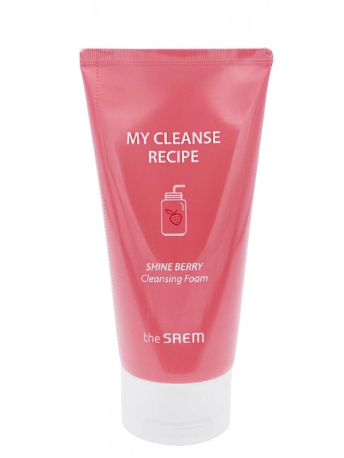 The Saem Пенка для умывания ягодная My Cleanse Recipe Cleansing Foam Shine Berry, 150 мл
