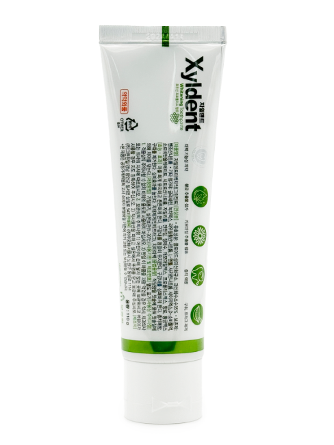 Mukunghwa Отбеливающая гелевая зубная паста Зеленый чай и Прополис Xyldent, 110 г