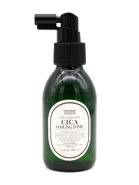 Tenzero Охлаждающий тоник для кожи головы с центеллой азиатской Anti-hair Loss Cica Cooling Tonic, 100 мл Tenzero Охлаждающий тоник для кожи головы с центеллой азиатской Anti-hair Loss Cica Cooling Tonic, 100 мл
