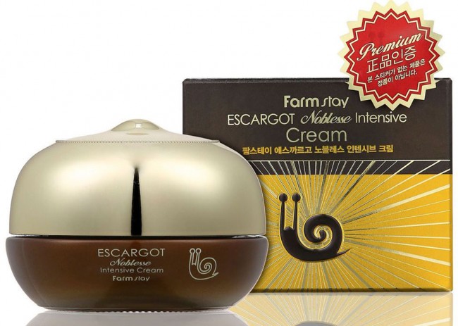 FarmStay Escargot Noblesse Inensive Cream Крем интенсивно восстанавливающий против морщин с экстрактом королевской улитки, 50 г FarmStay Escargot Noblesse Inensive Cream Крем интенсивно восстанавливающий против морщин с экстрактом королевской улитки, 50 г