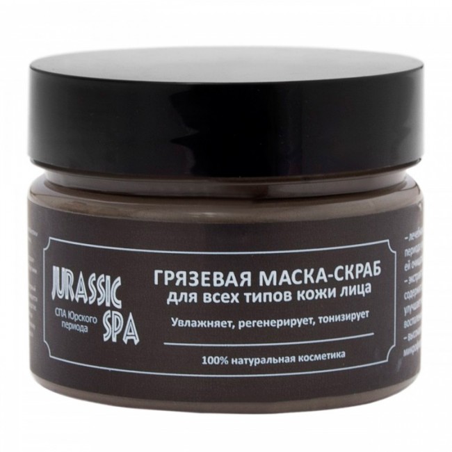 Jurassic Spa Маска-скраб увлажняющая для всех типов кожи лица, 100 мл Jurassic Spa Маска-скраб увлажняющая для всех типов кожи лица, 100 мл