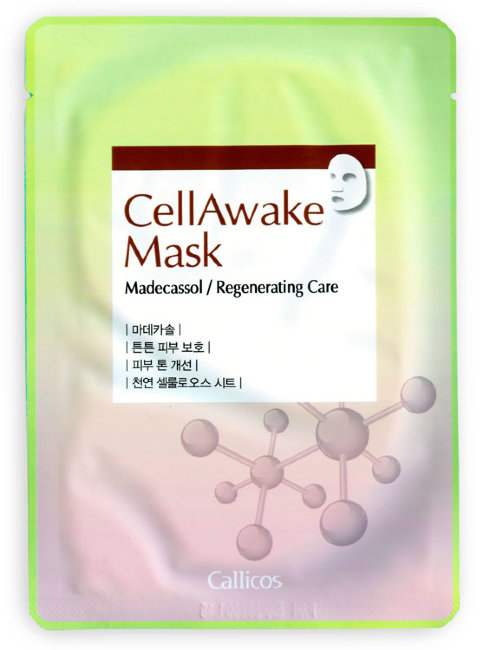 Callicos CellAwake Mask Madecassol Восстанавливающая маска для лица с Мадекассосидом, 25 г