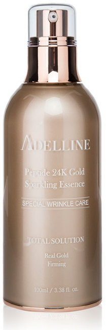 Adelline Peptide Sparkling Essence Увлажняющая сыворотка с пептидами и коллоидным золотом 24К, 100 мл Adelline Peptide Sparkling Essence Увлажняющая сыворотка с пептидами и коллоидным золотом 24К, 100 мл