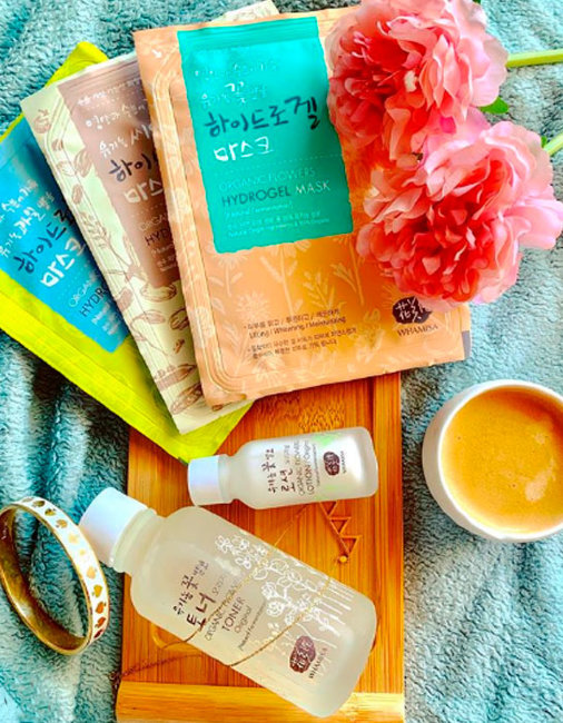 Whamisa Organic Fruits Hydrogel Mask Маска для лица гидрогелевая на основе фруктовых ферментов, 33 г