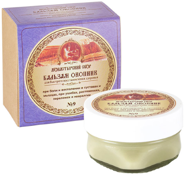 Kleona Бальзам "Окопник" Монастырский сбор №9, 50 мл Kleona Бальзам "Окопник" Монастырский сбор №9, 50 мл