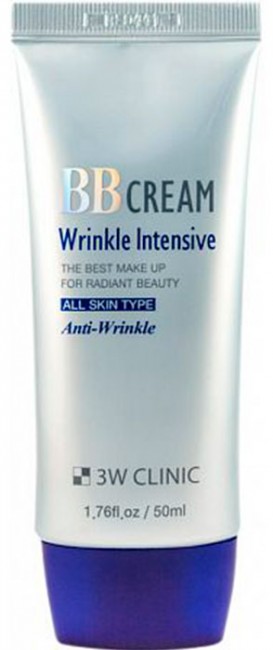 3W Clinic Wrinkle Intensive BB Cream Омолаживающий BB-крем, 50 мл 3W Clinic Wrinkle Intensive BB Cream Омолаживающий BB-крем, 50 мл