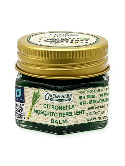Green Herb Бальзам от комаров с цитронеллой Citronella Balm, 20 г Green Herb Бальзам от комаров с цитронеллой Citronella Balm, 20 г