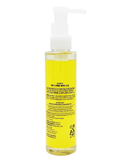 Secret Key Гидрофильное масло с экстрактом лимона Lemon Sparkling Cleansing Oil, 150 мл Secret Key Гидрофильное масло с экстрактом лимона Lemon Sparkling Cleansing Oil, 150 мл