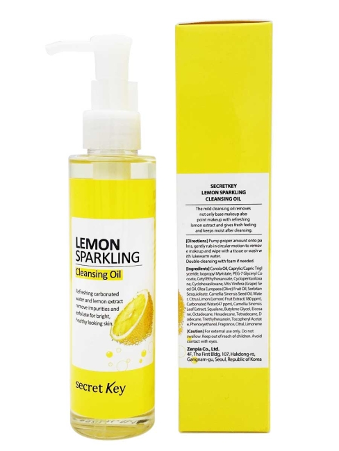 Secret Key Гидрофильное масло с экстрактом лимона Lemon Sparkling Cleansing Oil, 150 мл Secret Key Гидрофильное масло с экстрактом лимона Lemon Sparkling Cleansing Oil, 150 мл