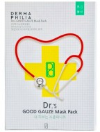 Dermaphilia Drs Good Gauze Mask Pack Тканевая увлажняющая маска для лица, 5*25 г