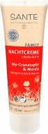 Sante Night Cream Bio-Granatapfel & Marula Крем ночной для лица Био-гранат и марула, 75 мл