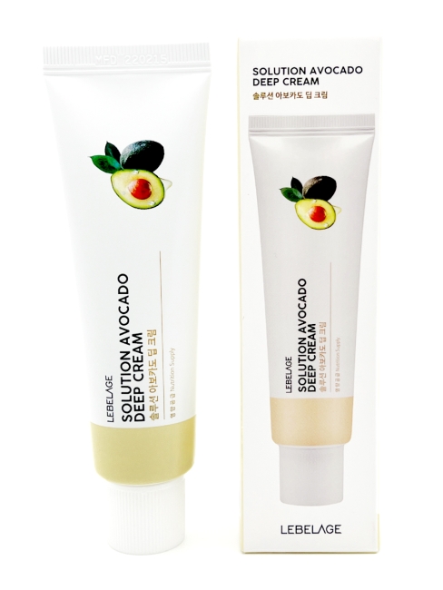 Lebelage Пептидный крем для лица с авокадо Solution Avocado Deep Cream, 50 мл