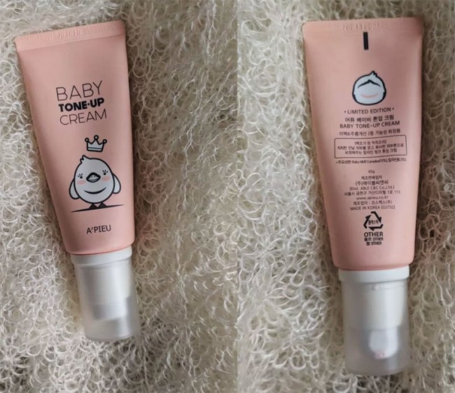 A'PIEU Увлажняющий крем для яркости кожи BABY TONE-UP CREAM, 65г A'PIEU Увлажняющий крем для яркости кожи BABY TONE-UP CREAM, 65г