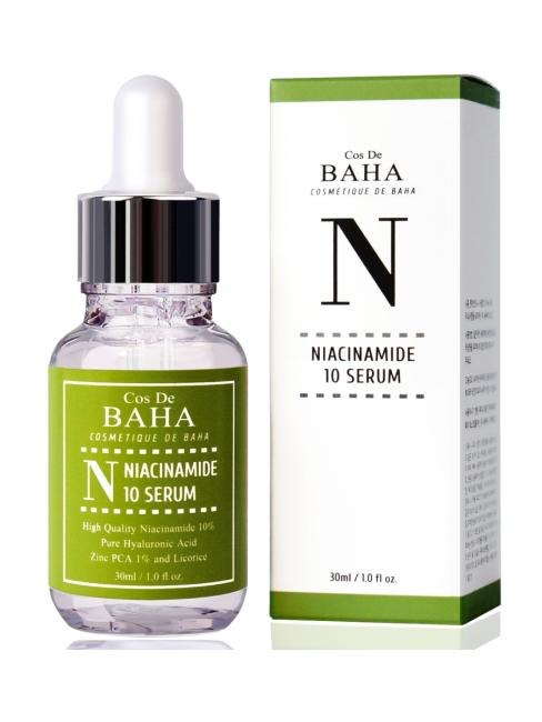 Cos De BAHA Сыворотка для лица с гиалуроновой кислотой и ниацинамидом Niacinamide Serum (N), 30 мл Cos De BAHA Сыворотка для лица с гиалуроновой кислотой и ниацинамидом Niacinamide Serum (N), 30 мл