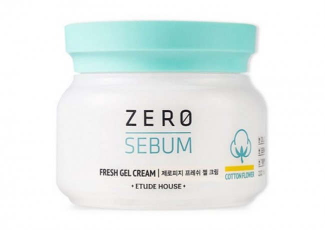 ETUDE HOUSE Zero Sebum Fresh Gel Cream Матирующий гель-крем для проблемной кожи, 60 мл ETUDE HOUSE Zero Sebum Fresh Gel Cream Матирующий гель-крем для проблемной кожи, 60 мл